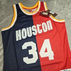 Mitchell & Ness Hakeem Olajuwon Rockets Jersey M 1993 Split Hardwood Classics